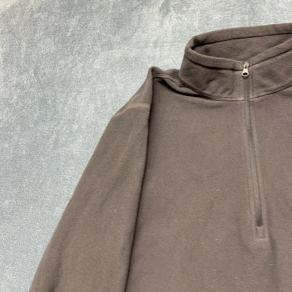 The North Face Fleece Sweater Mens Large Long Sleeve Winter Quarter Zip Pullover